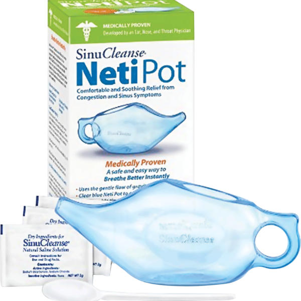 SinuCleanse Neti Pot, Clear Blue