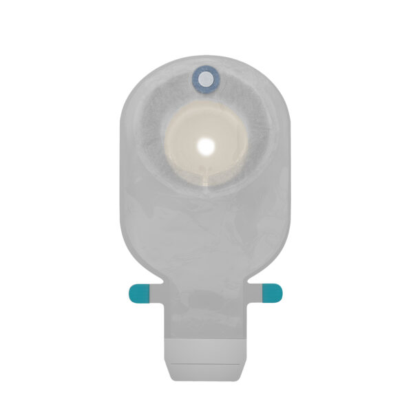 Sensura Mio Flip Maxi 1-Piece Convex Drainable Pouch Transparent With Inspection Window Full Circle Filter Cut-to-Fit