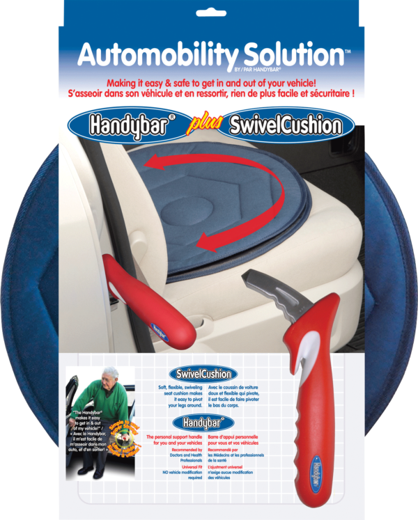 Swivel Cushion and Handy Bar Combination Universal Fit