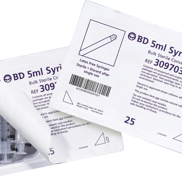 Luer-Lok Tip Syringe Convenience Tray 20 mL (120 count)