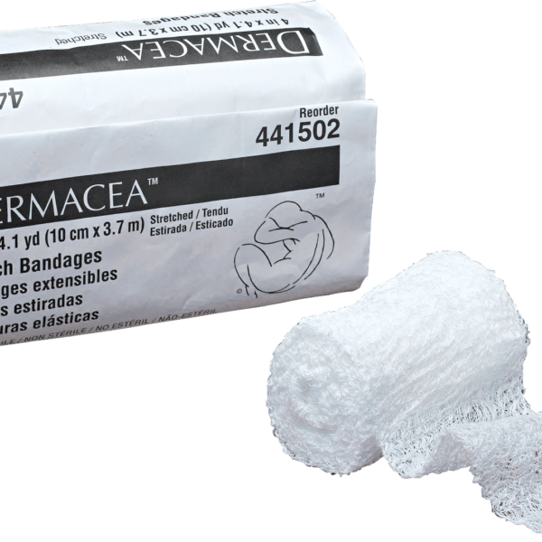 Dermacea Non-Sterile Stretch Bandage 4" x 4-1/10 yds.