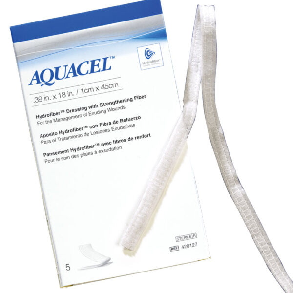 AQUACEL Hydrofiber Wound Dressing 3/4" x 18" Ribbon