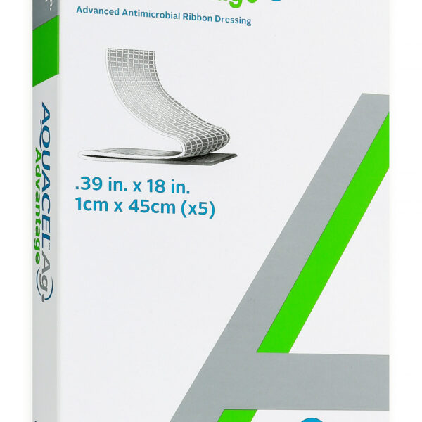 AQUACEL Ag Advantage Dressing Ribbon, .39" x 18" - Replaces Item 51420128