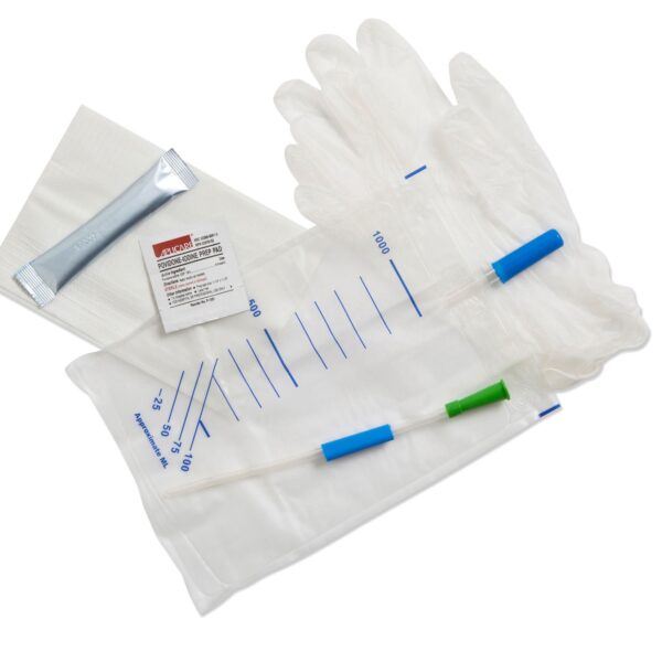 Convatec GentleCath Hydrophilic Urinary Catheter, Female, with Water Sachet and Insertion Kit, Straight, 10Fr, 8.3"