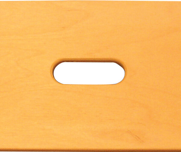 SafetySure Wooden Transfer Board with Center Hand Slot, 24" x 8"