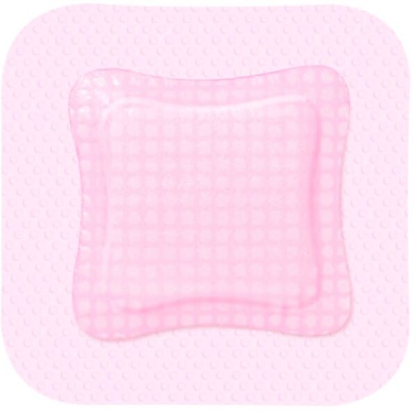 ALLEVYN Gentle Gel Adhesive Hydrocellular Foam Dressing with Border, 5" x 5"