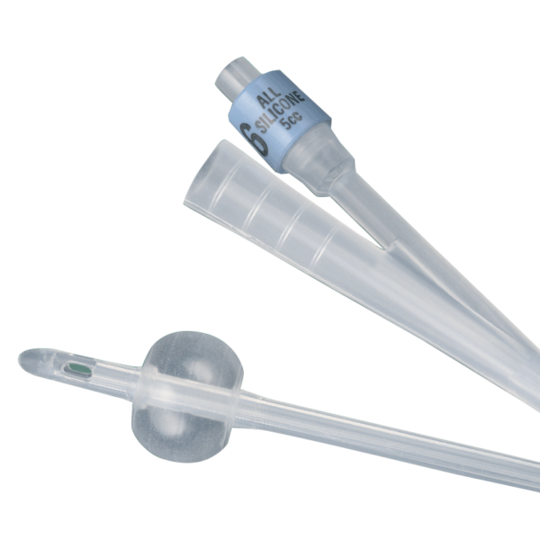 BARDIA 2-Way 100% Silicone Foley Catheter 22 Fr 30 cc