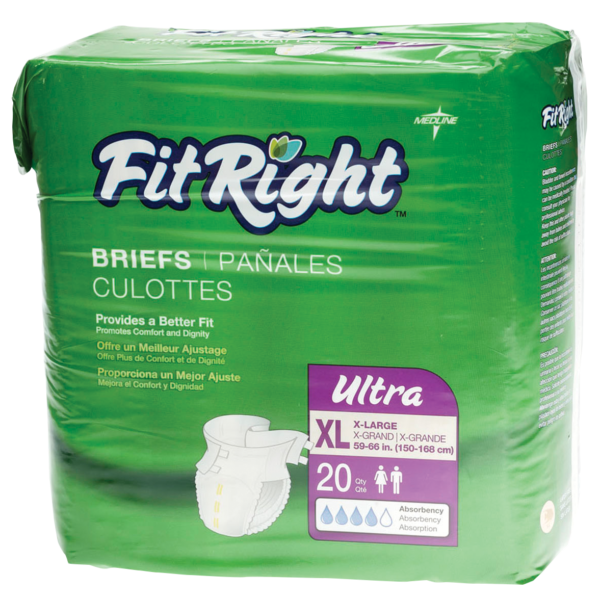 FitRight Ultra Brief X-Large 59" - 66"