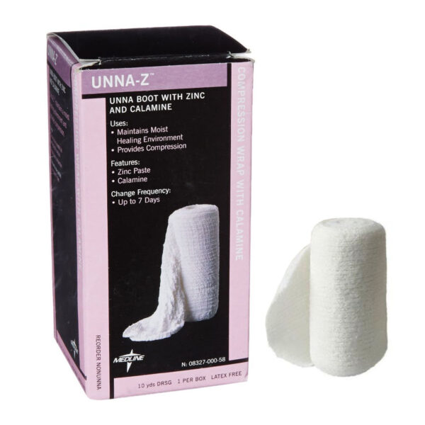 Unna-Z Unna Boot Bandage with Calamine, 3" x 10 YD