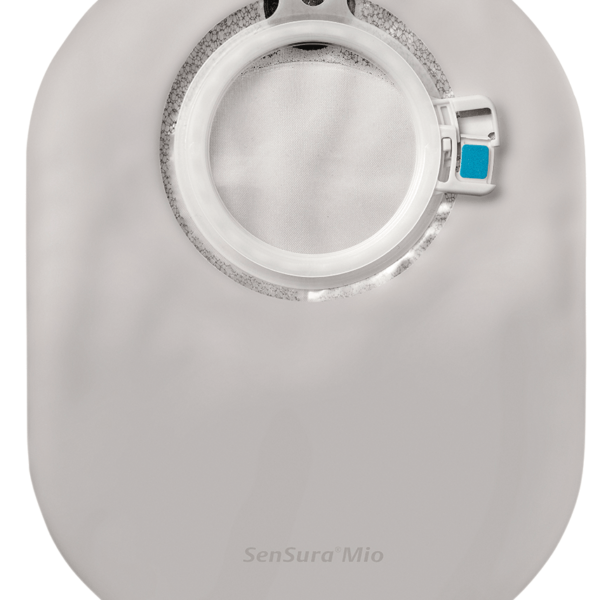 Mio Click 2-Piece Closed Maxi Pouch with Inspecition Window 50 mm, Red, Opaque