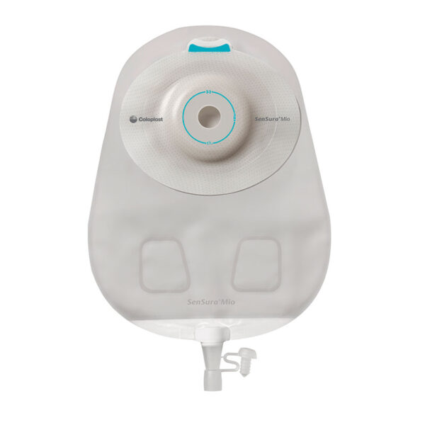 SenSura Mio 1-Piece Urostomy Pouch, Deep Convex, Maxi, Transparent, Pre-cut