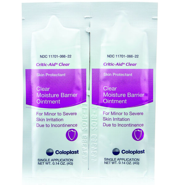 Critic-Aid Clear Moisture Barrier Ointment 4 g Packet