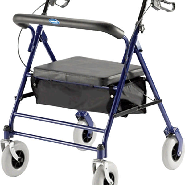 Bariatric Rollator with Carry Pouch