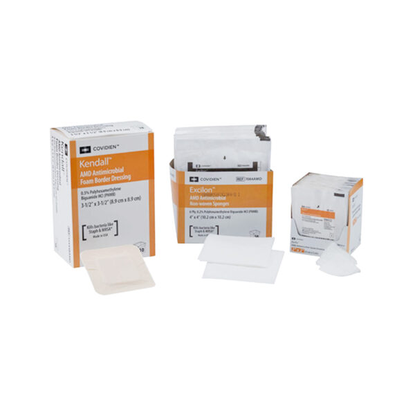 Telfa AMD Antimicrobial Island Dressing, Rectangle, 4" x 14"