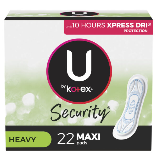 U by Kotex Premium Long Super Maxi Pads