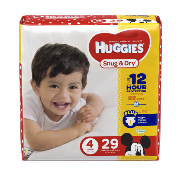 HUGGIES Snug and Dry Diapers, Step 4, Jumbo Pack