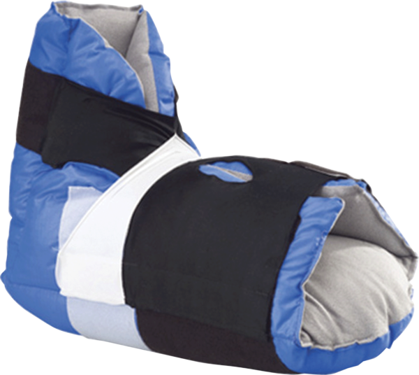 Prevalon Pressure-Relieving Heel Protector, Universal Size, Blue and Gray