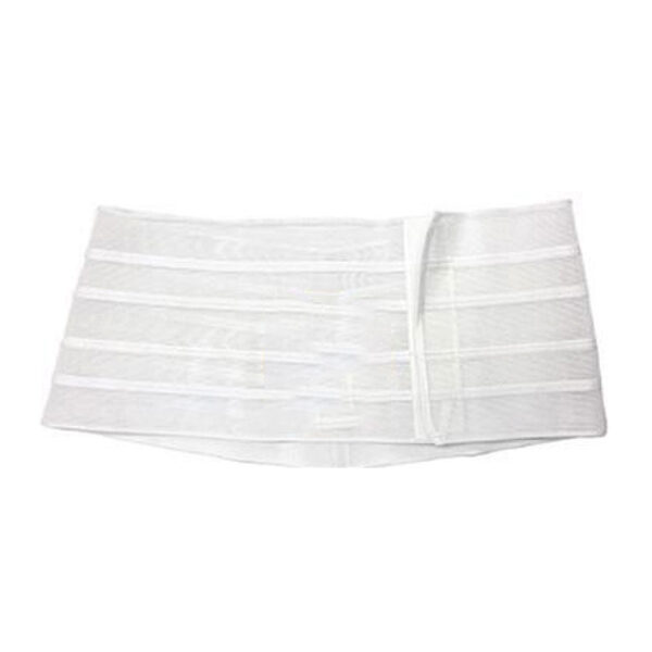9" Right, White, Regular Elastic, Nu-Form Belt, 2X-Large, No Hole