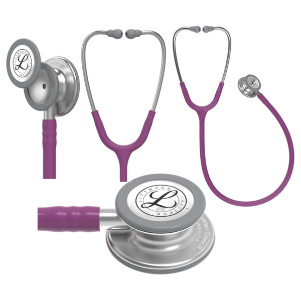 Littmann Classic III Stethoscope, 27", Plum, Standard