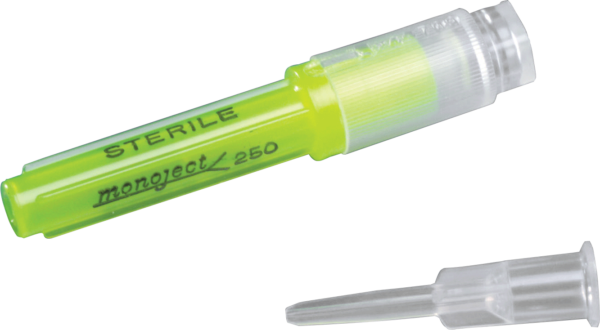 Monoject Safety I.V. Access Cannula 15G x 1/2", Needleless