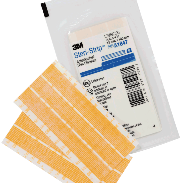 Steri-Strip Antimicrobial Skin Closure Strip 12 mm x 100 mm
