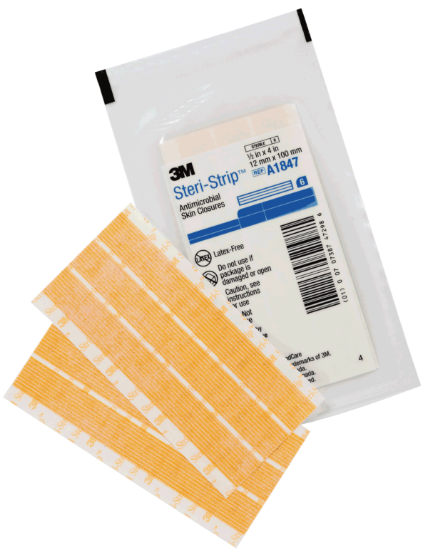 Steri-Strip Antimicrobial Skin Closure Strip 12 mm x 100 mm