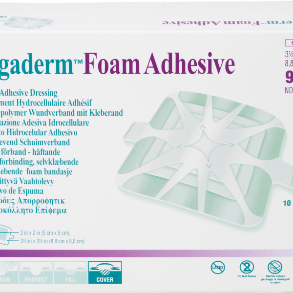 Tegaderm High Performance Adhesive Foam Dressing 3-1/2" x 3-1/2"