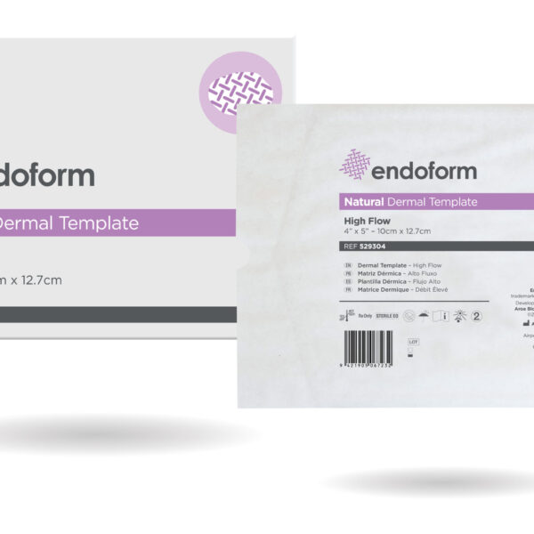 Endoform Natural High Flow, 4" x 5"