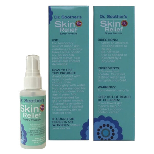 Dr. Soothers Skin Relief Spray Formula, 1.8 oz