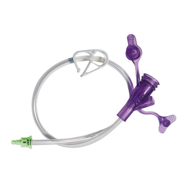 2" Sterile Purple Dual Enfit Y-Port Medication Set