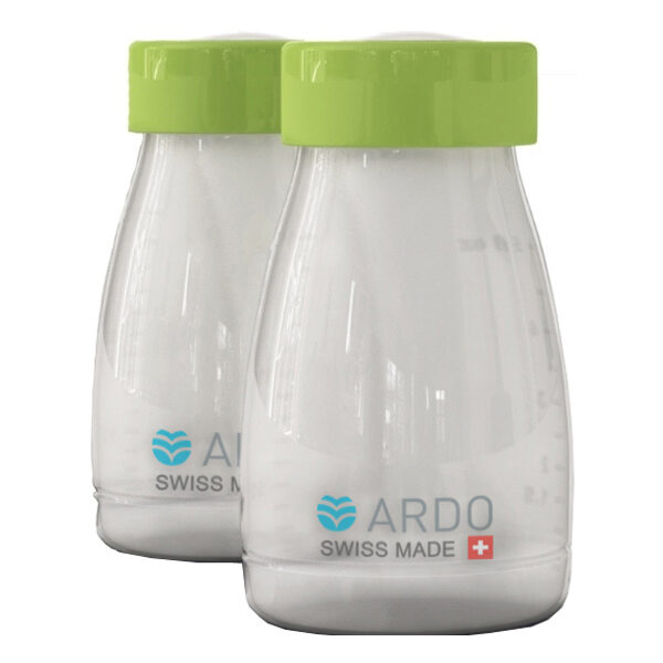 Ardo 2 Breast Milk Storage Bottles, 150 mL