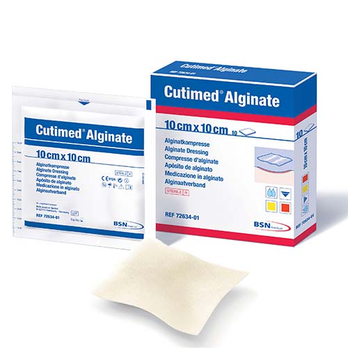 Cutimed Alginate Compresses, 4