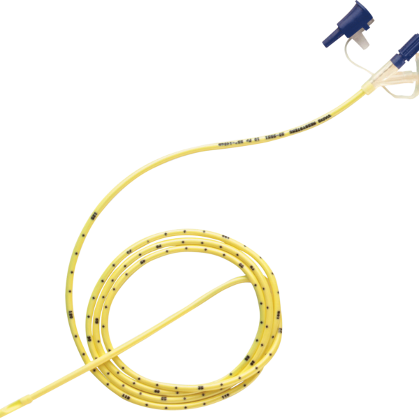 CORFLO Ultra Nasogastric Feeding Tube with Stylet 10 fr 36"