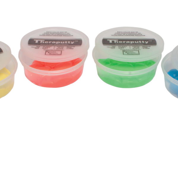 CanDo Theraputty Standard Exercise Putty, Yellow X-Soft, 4 oz.