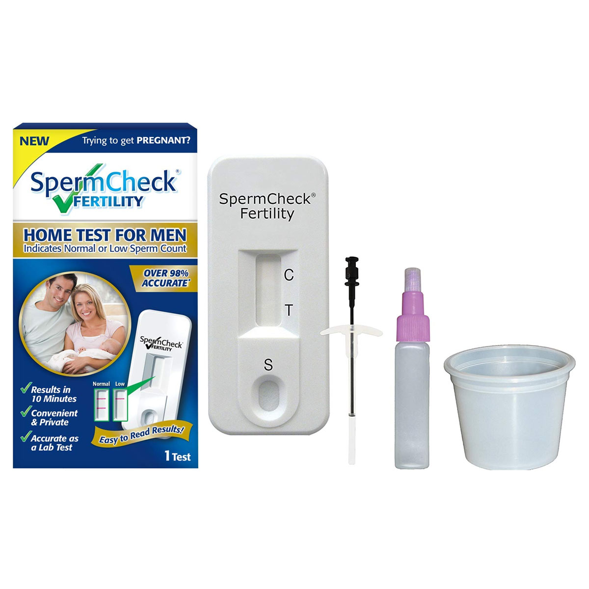 Spermcheck Male Fertility Test Medcare Supplies 7972