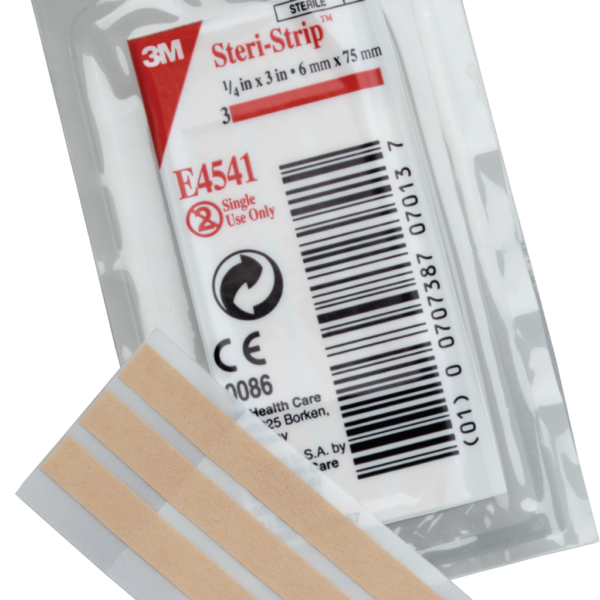 Steri-Strip Elastic Skin Closure Strip 1/4" x 3"