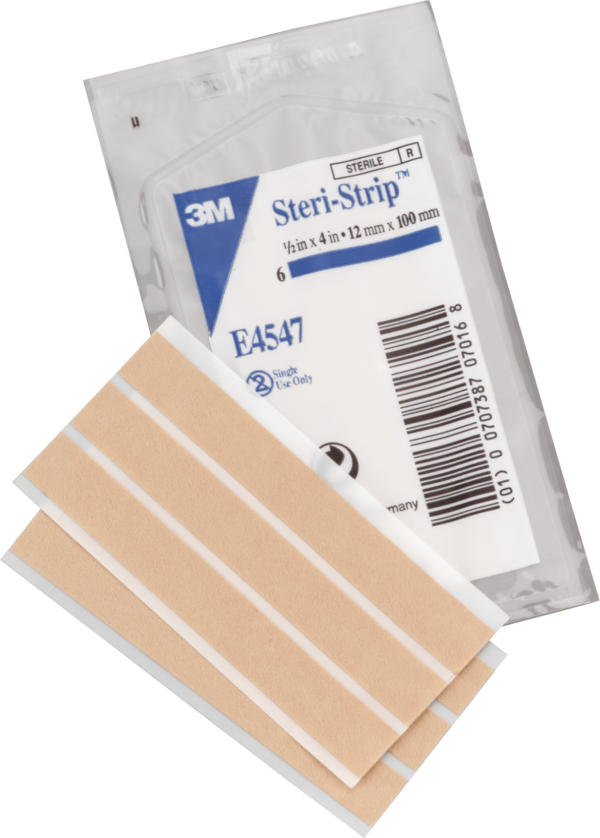 Steri-Strip Elastic Skin Closure Strip 1/2" x 4"