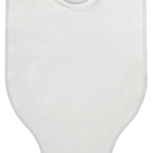 Securi-T USA 12" Drainable Pouch Transparent Filter 1 Curved Tail Closure