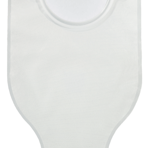 Securi-T USA 12" Drainable Pouch Transparent 1 Curved Tail Closure