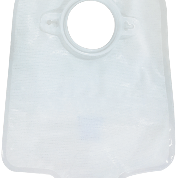 Securi-T USA 10" Urinary Pouch Transparent Flip-Flow Valve (includes 10 caps 1 Night Adapter)