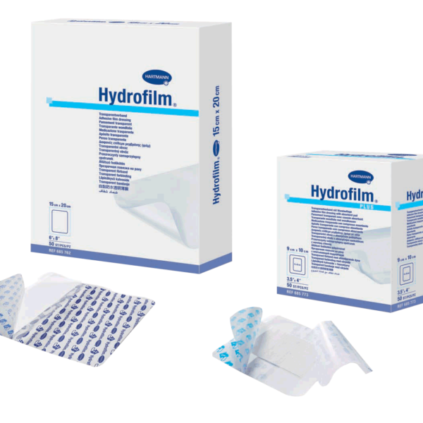 Hydrofilm Plus Standard Transparent Film Composite Dressing, 3-1/2" x 4"