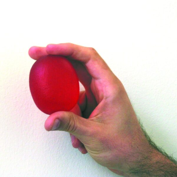 CanDo Gel Ball Hand Exerciser, Standard Circular, Yellow 2X-Light