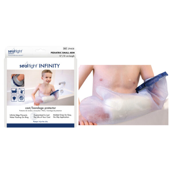 Seal-Tight Infinity Cast Protector Pedi Small Arm