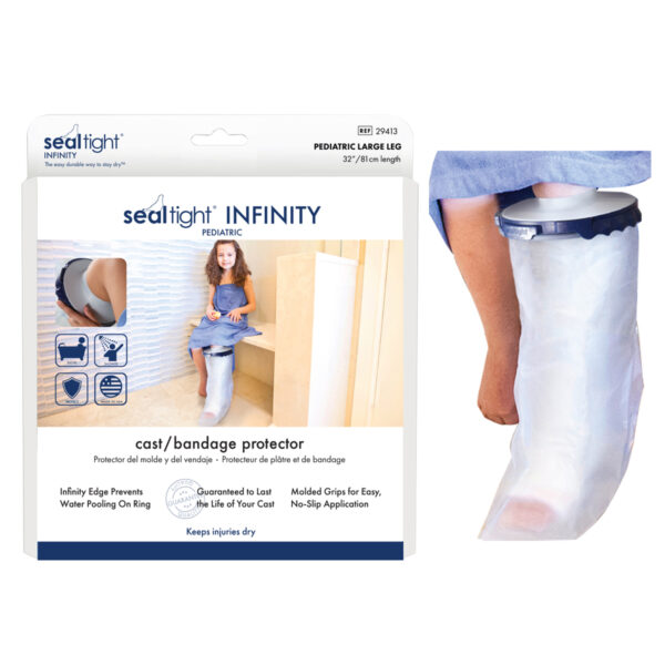 Seal-Tight Infinity Cast Protector Pediatric Large Leg