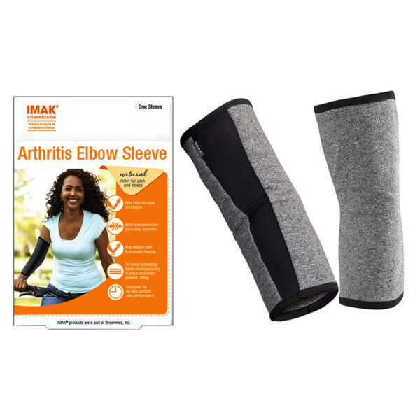 Imak Compression Arthritis Elbow Sleeve, Medium