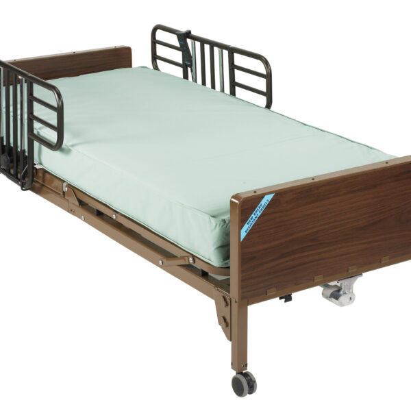 Delta Ultra Light Semi-Electric Bed with Half Rails