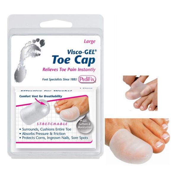 Visco-Gel All-Gel Toe Cap Large