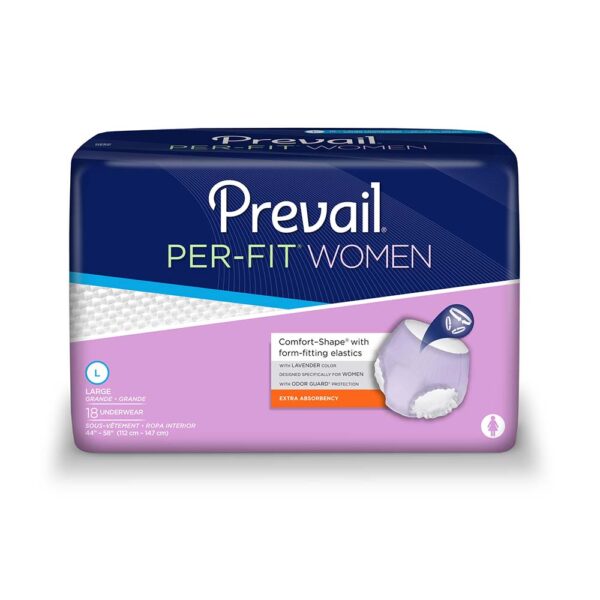 Prevail Per-Fit Protective Underwear for Women, Large, 44" - 58"