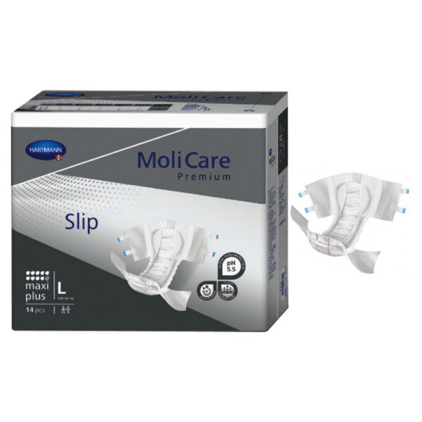 MoliCare Premium Maxi Plus Brief, Large, 47" - 59"