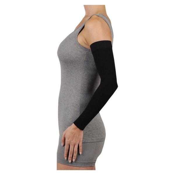 Juzo Dynamic Armsleeve, 20-30, Max Long, Black, Size 3